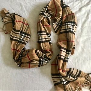 Plaid Scarf